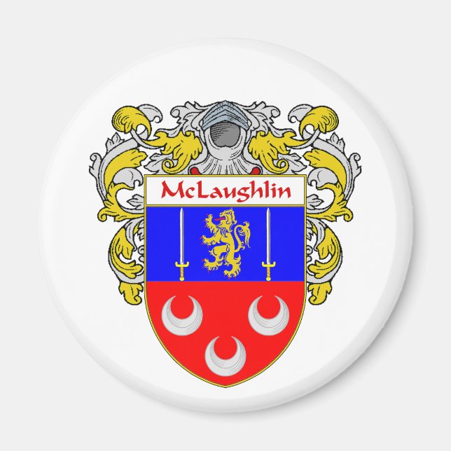 McLaughlin-Wappen (mantled) Magnet (Vorne)