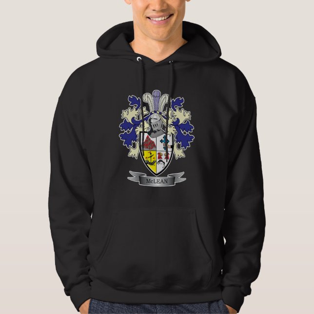 McLean Familienwappen-Wappen Hoodie (Vorderseite)