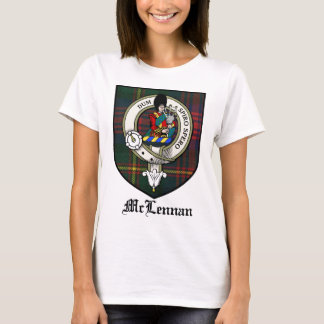 McLennan Clan-Wappen-AbzeichenTartan T-Shirt