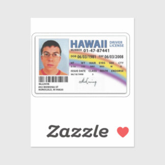 McLovin card Aufkleber