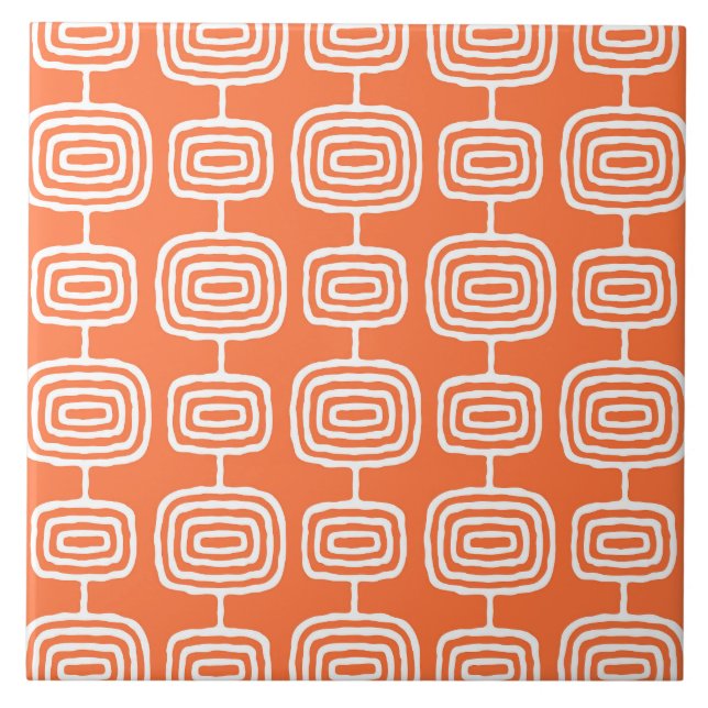 MCM Anneaux atomiques Carreaux Motif Abstrait en c (Devant)