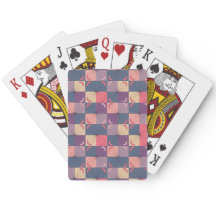 MCM Blume Poker Kartenstapel