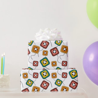 MCM Blumen Geschenkpapier