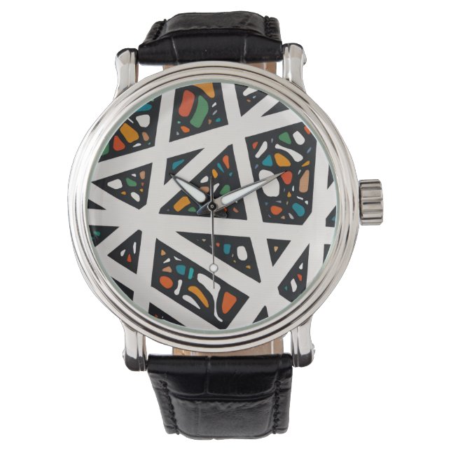 MCM Engel in Farbe Armbanduhr (Vorderseite)