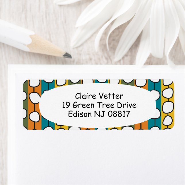 MCM farbenfrohe Linien (Insitu)