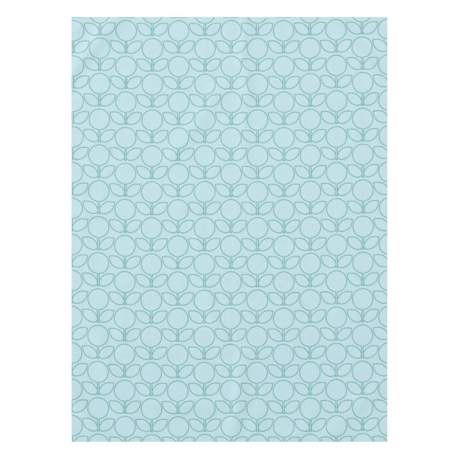 MCM Florabunda Blue & White Tischdecke (Vorderseite)