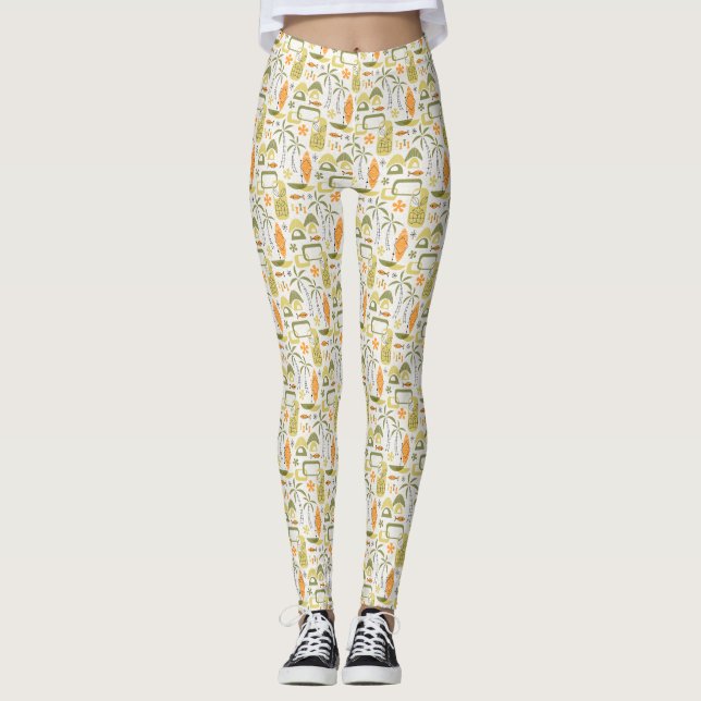 MCM Hawaiian Village Leggings (Vorderseite)