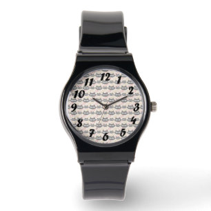 MCM Katzen Armbanduhr