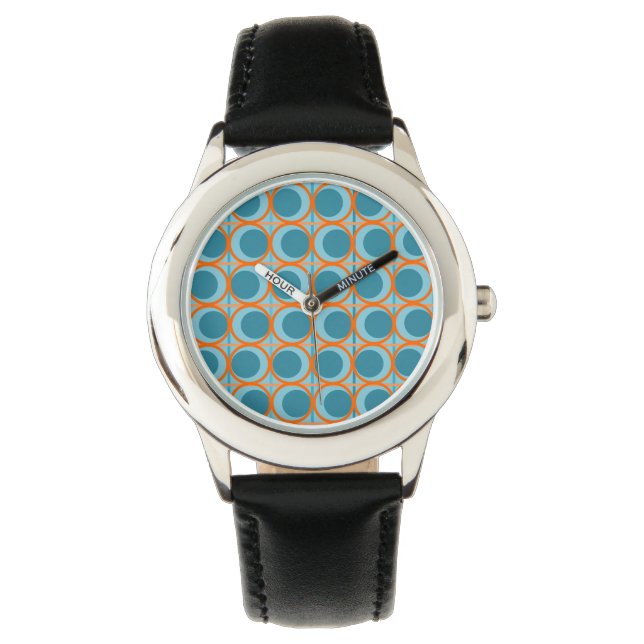 MCM-Kreise und -Linien Armbanduhr (Vorderseite)