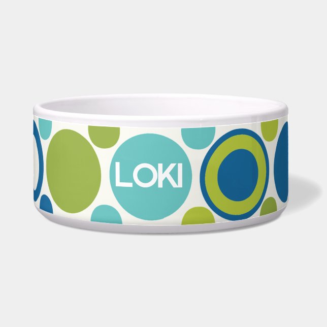 MCM Limon und Aqua Bubble Pet Napf (Vorderseite)