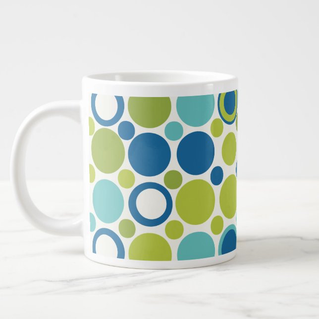 MCM Limon und Wasserblase Jumbo-Tasse (Links)