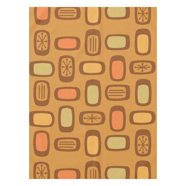 MCM-Rundrechtecke im Mittelalter Tischdecke (Vorderseite)