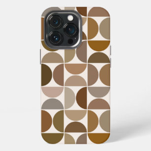 MCM Semicles Browns+Cream Big Pattern iPhone 13 Pro Hülle