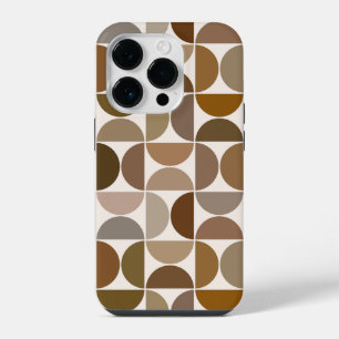 MCM Semicles Browns+Cream Big Pattern iPhone 14 Pro Hülle