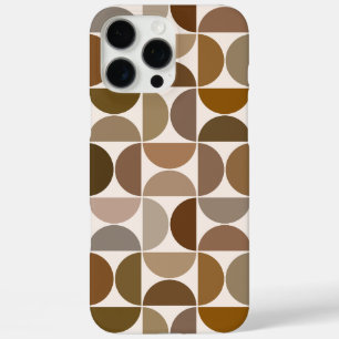 MCM Semicles Browns+Cream Big Pattern iPhone 16 Pro Max Hülle