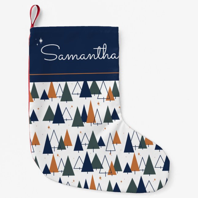 MCM-Strukturen Kleiner Weihnachtsstrumpf (Vorderseite)