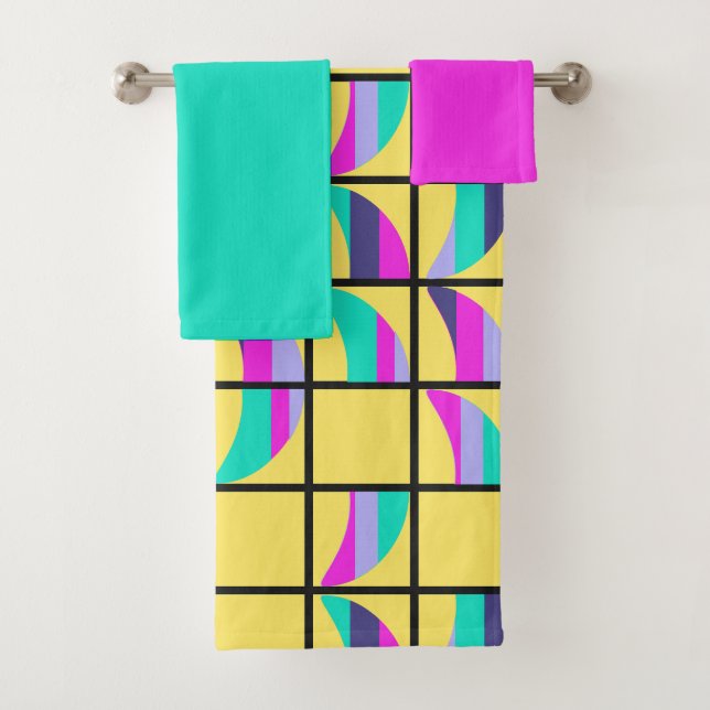 MCM Tic-Tac-Toe Badhandtuch Set (Insitu)