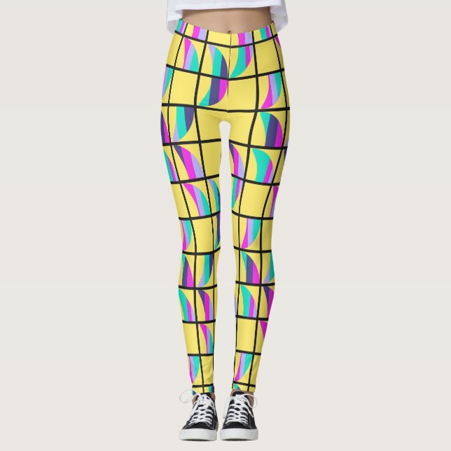 MCM Tic-Tac-Toe Leggings (Vorderseite)