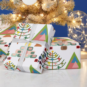 MCM Xmas Trees Geschenkpapier