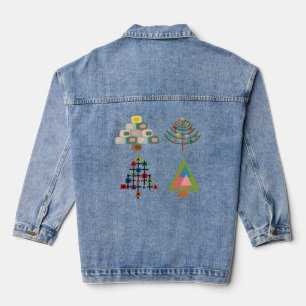 MCM Xmas Trees Jeansjacke