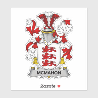 McMahon Familien Wappen Vinyl Aufkleber