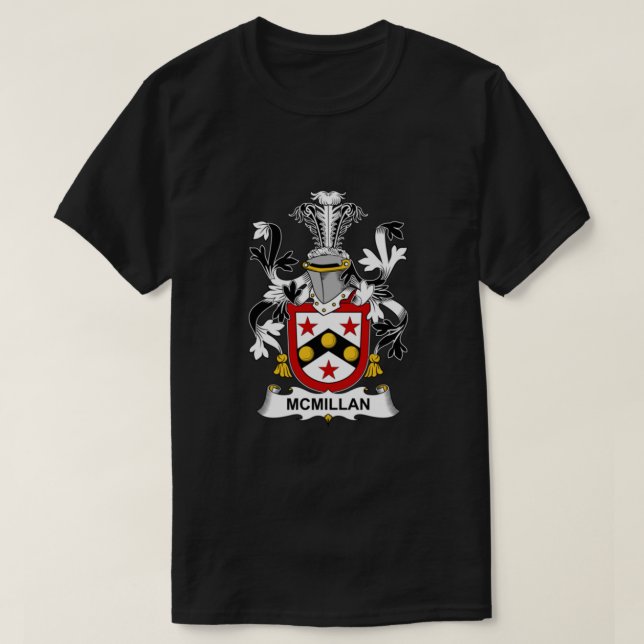 McMillan-Wappen - Familienwappen-Shirt  T-Shirt (Design vorne)