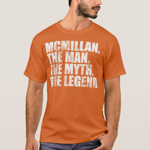 McmillanMcmillan Familienname McMillan Nachname Mc T-Shirt