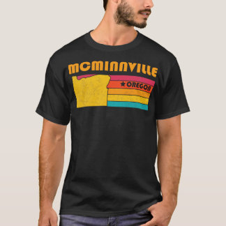 McMinnville Oregon Vintag Distressed Souvenir T-Shirt