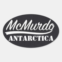 McMurdo, Antarktis-Aufkleber