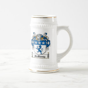 McMurray Familienwappen Bierglas