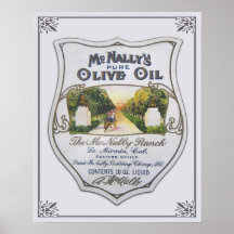 McNally Ranch Olivenöl in La Mirada vintage