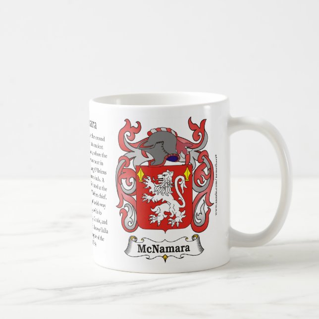 McNamara-Familien-Wappen Tasse (Rechts)