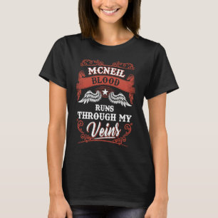 Mcneil Blut läuft durch meine Adern Familie Christ T-Shirt