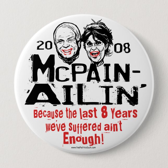 McPain Ailin 2008 Button (Vorderseite)