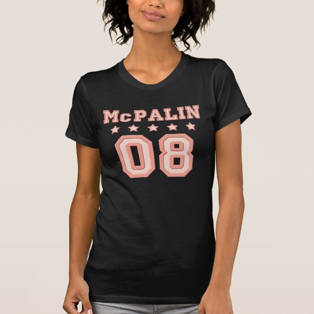 McPalin 08 überlagerter T - Shirt (Vorderseite)