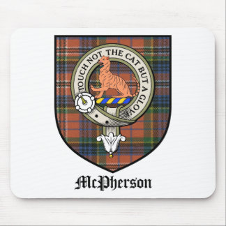 McPherson-Clan-Wappen-AbzeichenTartan Mousepad