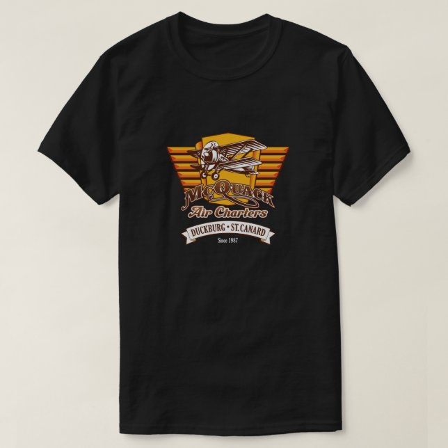 McQuack Air Charters Essential T-Shirt (Design vorne)