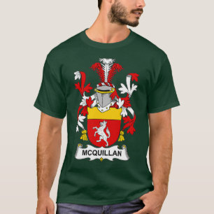 McQuillan Coat of Arms Familienwappen T-Shirt