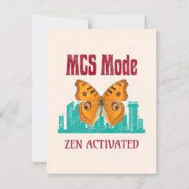 MCS-Modus für das multipler chemischer Empfindlich Postkarte