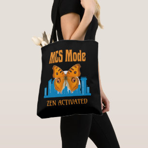 MCS-Modus Zen Aktiviert Schmetterlingsbewusstsein Tasche