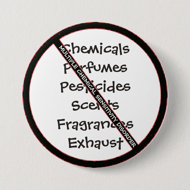 MCSD-Taste für mehrere Chemische Empfindlichkeitss Button (Vorderseite)