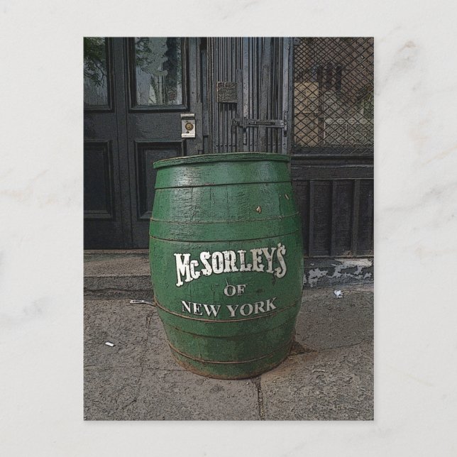 McSORLEY Postkarte (Vorderseite)