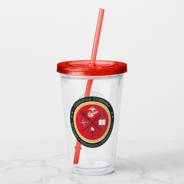 MCU Acrylic Tumbler Acryltrinkbecher (Rückseite)