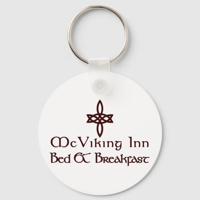 McViking Inn Bed & Breakfast Schlüsselanhänger (Vorderseite)