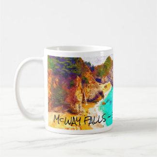 McWAY FALLS ~ BIG SUR CA Tasse