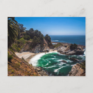 Mcway Falls im Julia-Pfeiffer-Burns-State-Park Postkarte