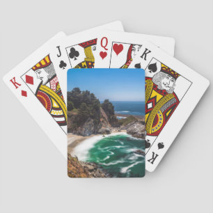 Mcway Falls in Julia Pfeiffer Burns Staat Park Spielkarten
