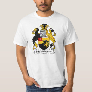 McWherter-Familienwappen-Wappen T-Shirt