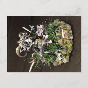 MD Blue Butterfats Dragon Postcard Postkarte