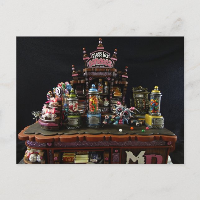 MD Candy Shoppe Dragons Postkarte (Vorderseite)